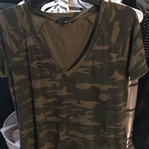 Camo tee shirt
